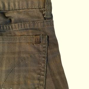 Joe’s jeans plaid green kids jeans in size 12